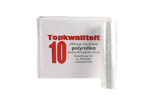 LDPE polyroll 30x24/20my perfo 800gr