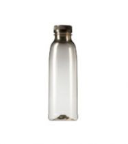 Bottle 500ml clear 19gr + black cap RPET