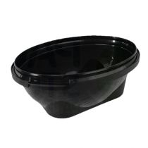 PP Elitocup EC110-175ml oval BLACK