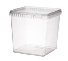 PP injection moulded container TE 195/190 5.0L + Lid TRP