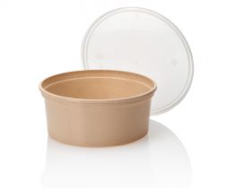 Reusable PP inj. m jar 115/50 350cc Beige Granite