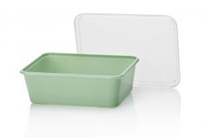 Reusable inj. m tray PPC 182/63 1000cc Forest light 