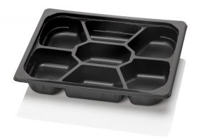 1/2 Gastro 50mm PP black 7C