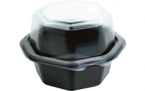 PS Octaview tray 118x80mm BLACK