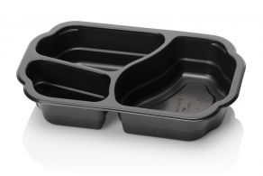 TA tray 1180ml 3C black