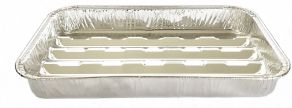 Aluminium Tray 230x147x30mm/oven closed