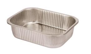 Aluminium Tray Ready4use 178x136x45
