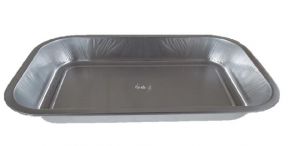 Aluminium Tray Ready4use 234x138x30