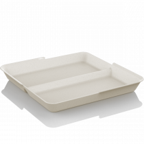 CirculPlate C900 2-compartment beige