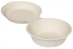 Snack box 750ml  pulp with lid