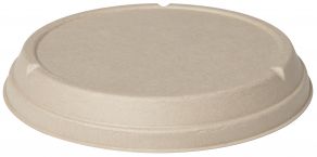 Lid for Bagasse Bowls 194x27mm Brown