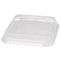 RPET Lid for  Bagasse Box 156x156x44mm TRP