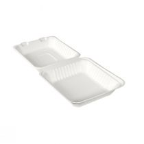 Bagasse Mealbox 225x201x85