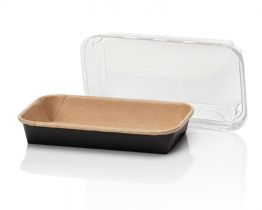 PRIME-LINE Sushi Tray 160x91 + PET lid