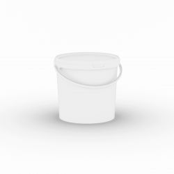 PP lid for bucket 10,9L WHITE