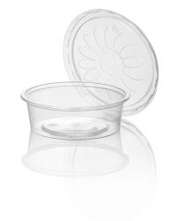 Sauce Cup 50cc PP TRP + Lid PP TRP <O>