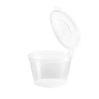 PET jar with hinged lid TRP 50cc Olipack