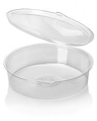 PET jar with hinged lid TRP 1400cc Olipack 