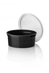 Reusable PP inj. m jar 115/50 350cc BLACK nr.2