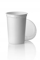 PS cup 75mm 250cc WHITE