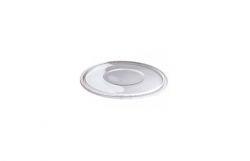 RPET salad bowl lid 18cm TRP flat