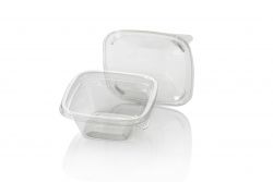 Dome Pack 135x135 375cc RPET TRP + lid TRP