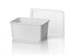 PP tray 180/93 1500cc th WHITE <A>