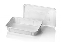 PS tray 270/60 1C 1800cc white