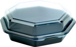 PS Octaview tray 190x60mm BLACK