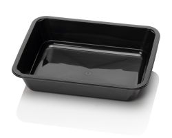 PP menutray 1-comp M10/50 black