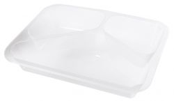 PP menutray 3-comp M30/33 CC