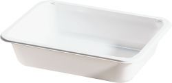 CPET tray 1C 171x127x35mm WHITE