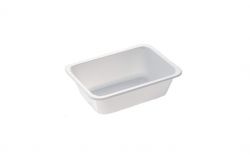 CPET tray 1C 171x127x50mm WHITE