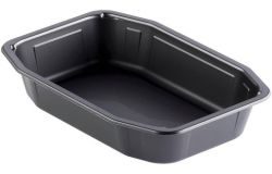 PP tray 840ml 1C 215x148x40mm black