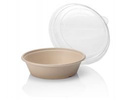 Bagasse Bowls 194x53mm 900cc Brown