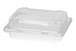 Lid delitray 171x120x30 APET CC