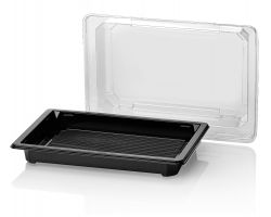 Delitray 166x115x20 APET black