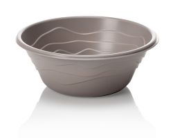 PP reusable bowl 400ml grey